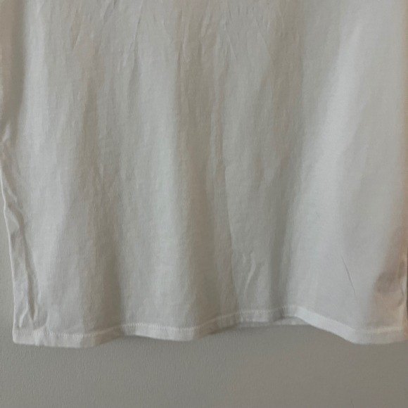 NWT Madewell Essential Slim Tee in Lightweight Cotton in white size M - Picture 8 of 15